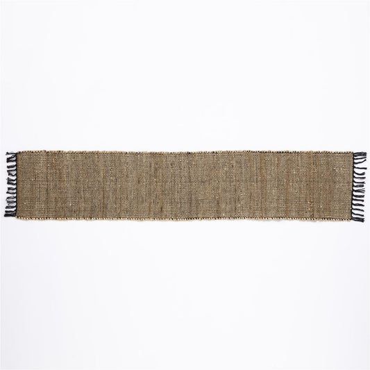 Clyde Jute Cotton Table Runner 35x180cm Natural Color