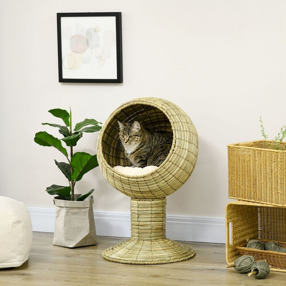 Natural Mat Grass Cat Bed