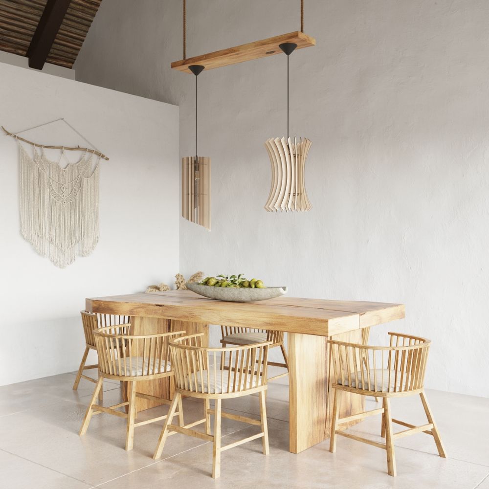 Pendant lamp wood Alexia Scandinavian Design