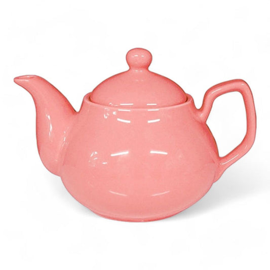 Porcelain Tea Pot Pink 15cm