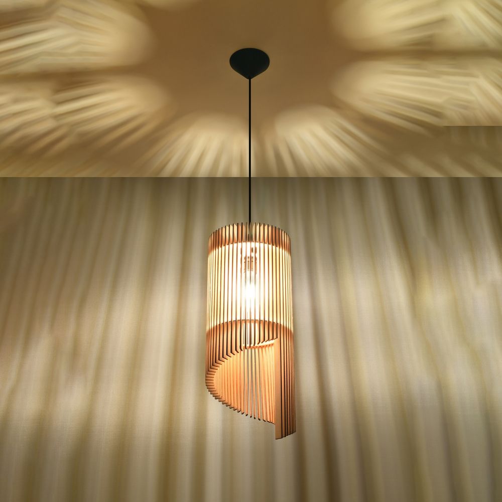 Pendant lamp wood Alexia Scandinavian Design